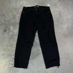 Old Navy Straight leg black jeans